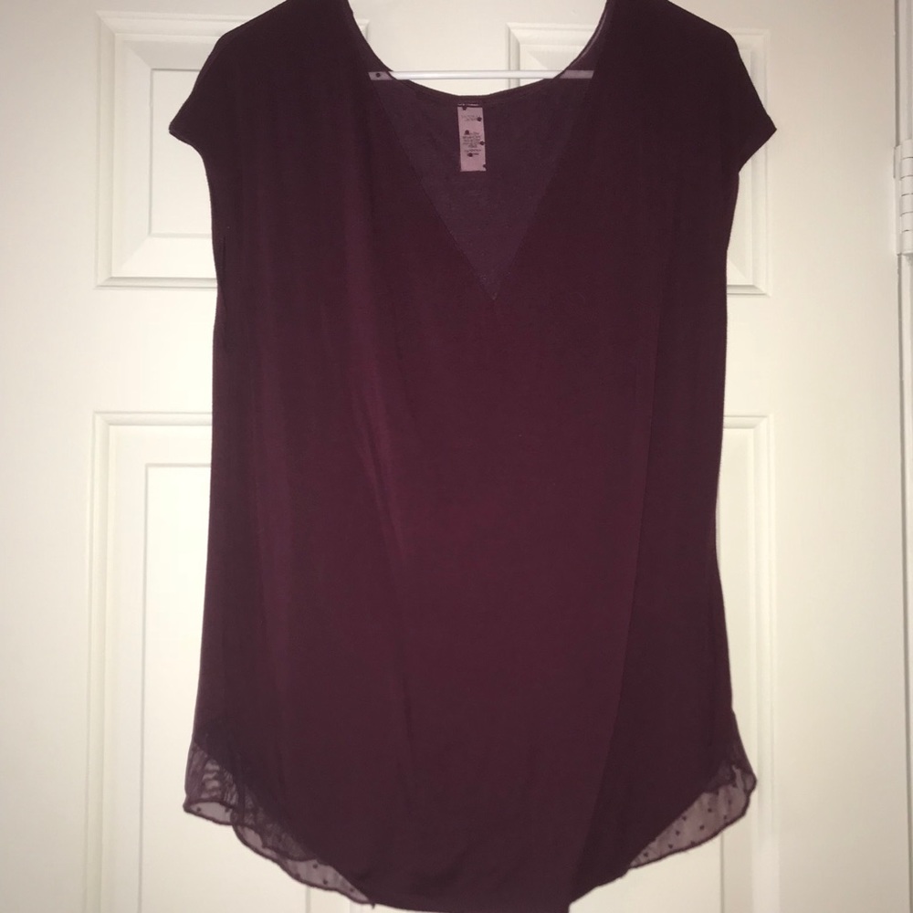 Victoria’s Secret Mesh Insert Shirt